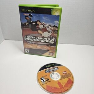 Tony Hawks Pro Skater 4 Original Xbox Skateboarding Game Disc Case